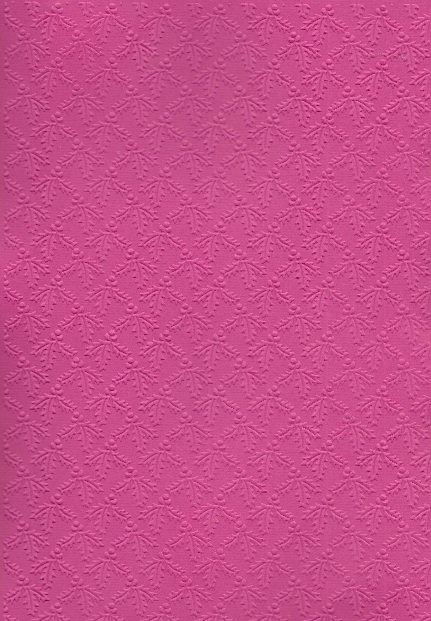 Embossed Card. A4. Leaves.