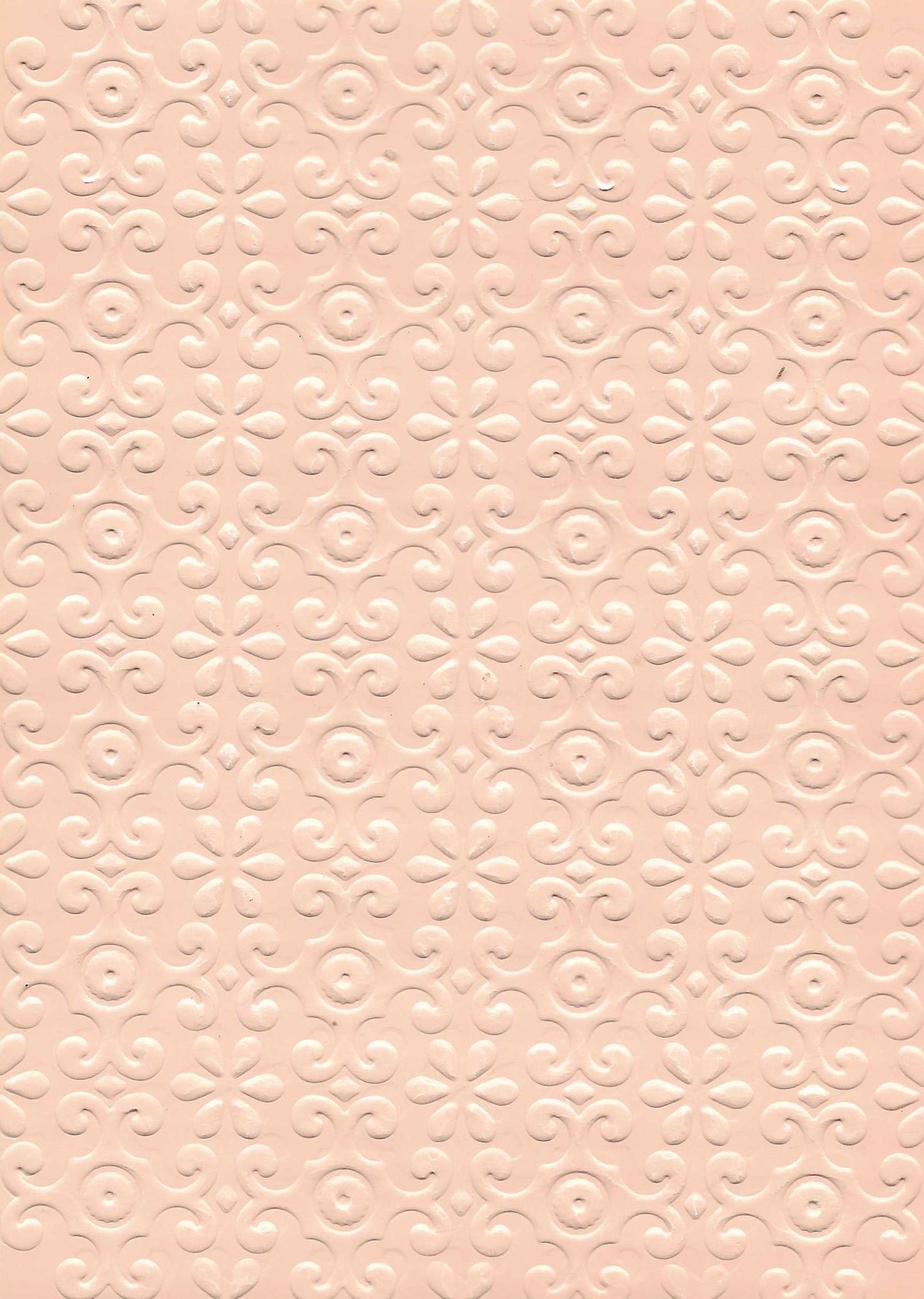 Embossed Card. 5"x7". Abstract.