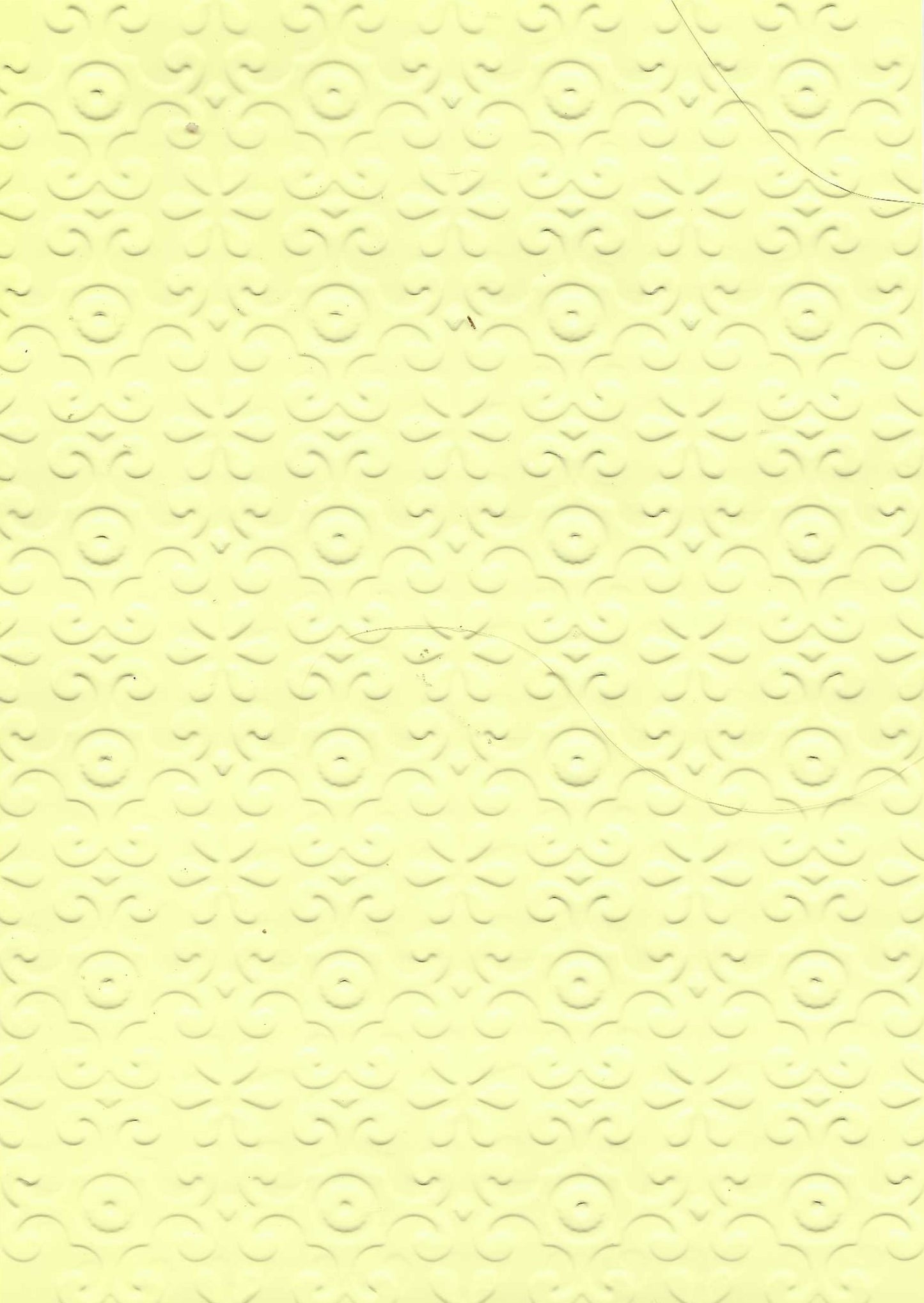 Embossed Card. 5"x7". Abstract.