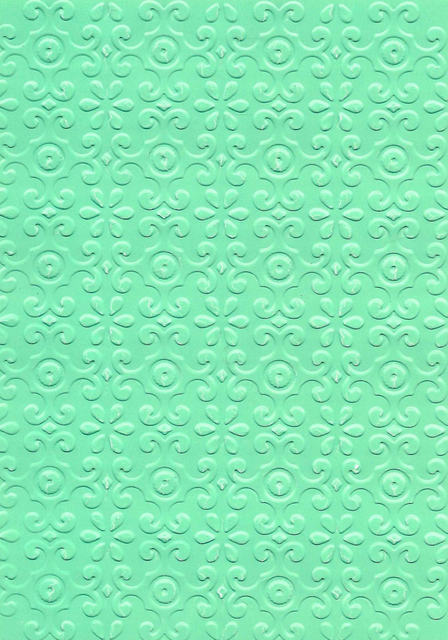 Embossed Card. 5"x7". Abstract.