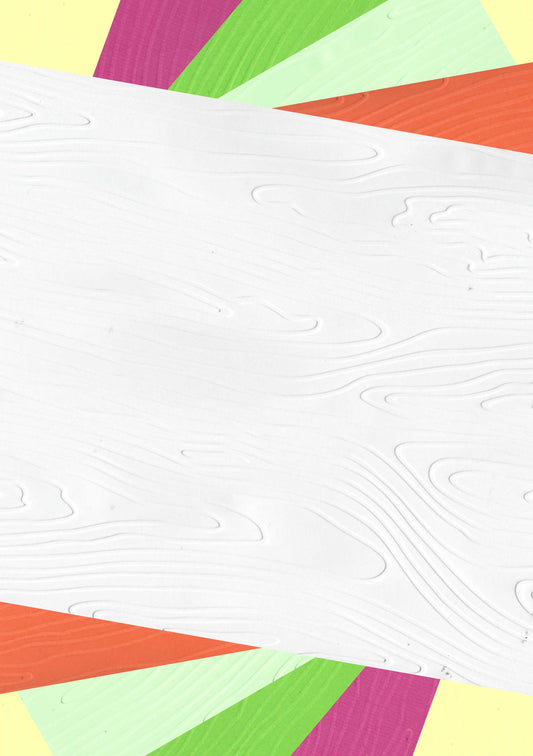 Embossed Card. A4. Woodgrain. 10 Sheets. Assorted Colours.