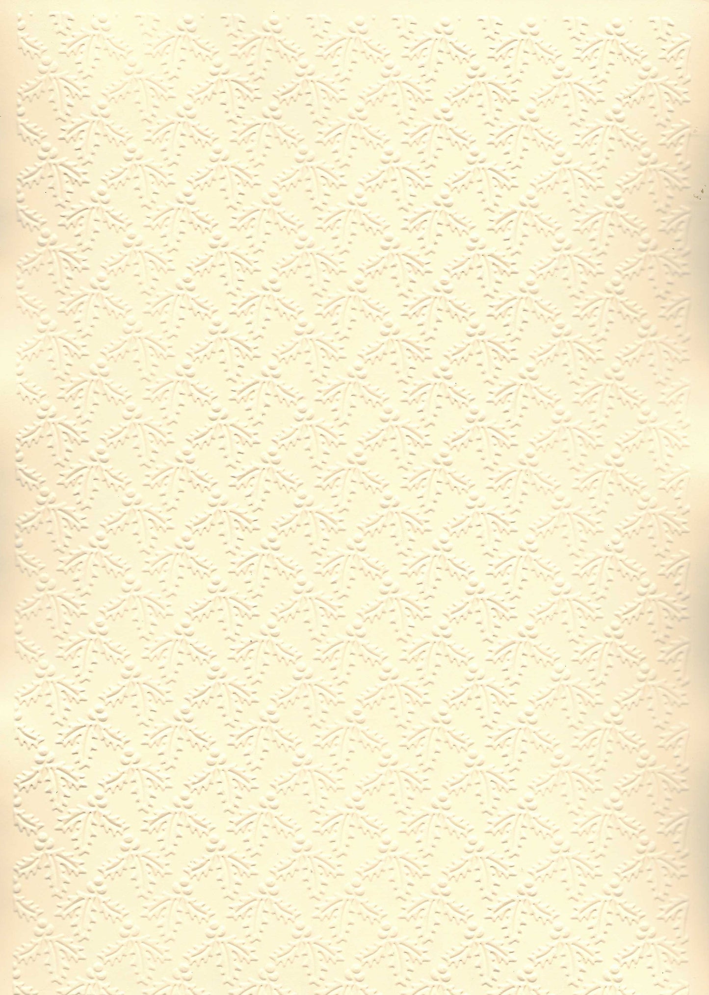 Embossed Card. A4. Leaves. 