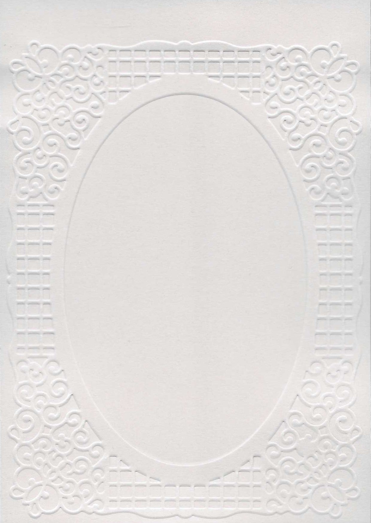 Embossed Card. A6. Music.
