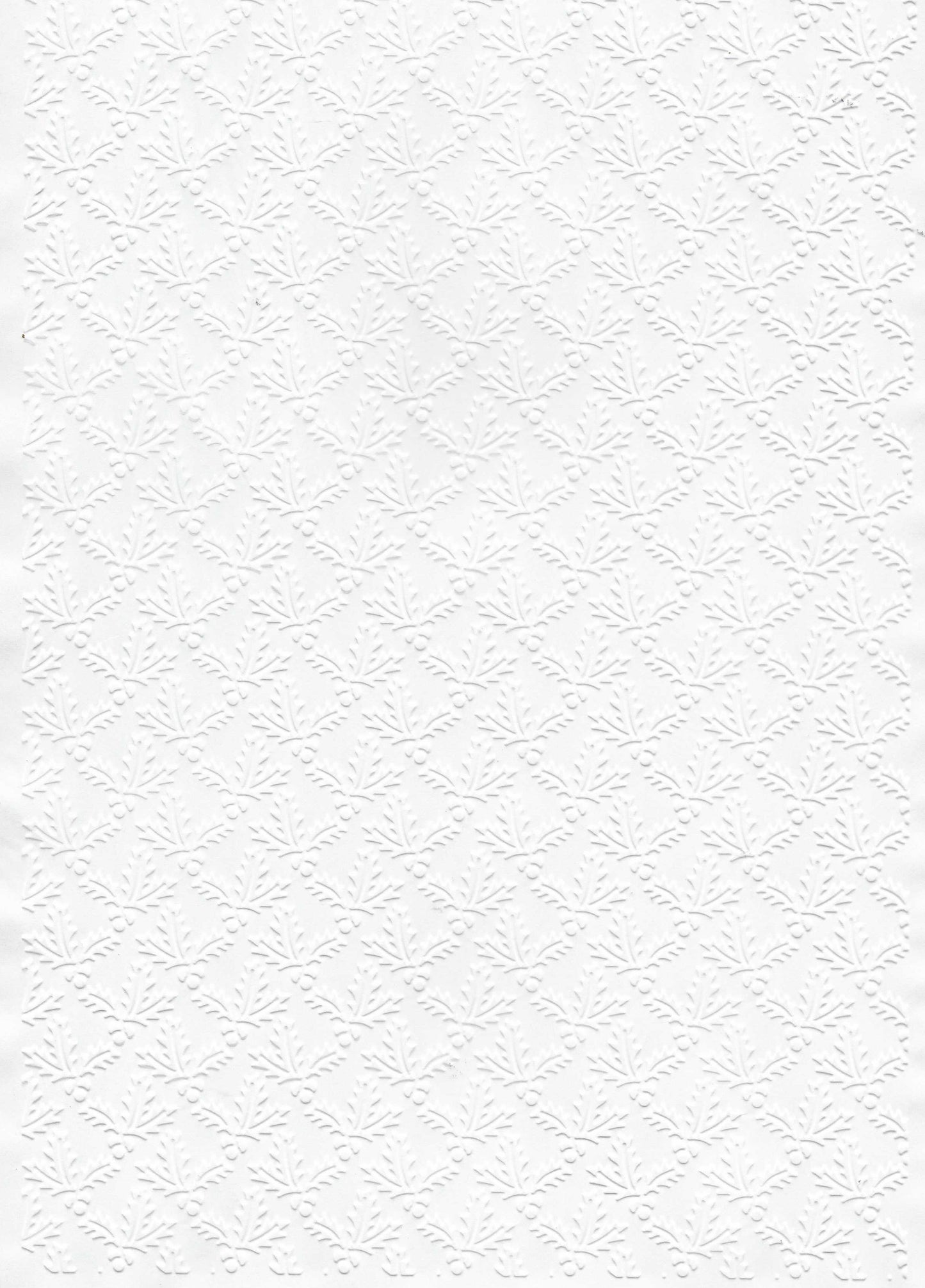 Embossed Card. A4. Leaves. 