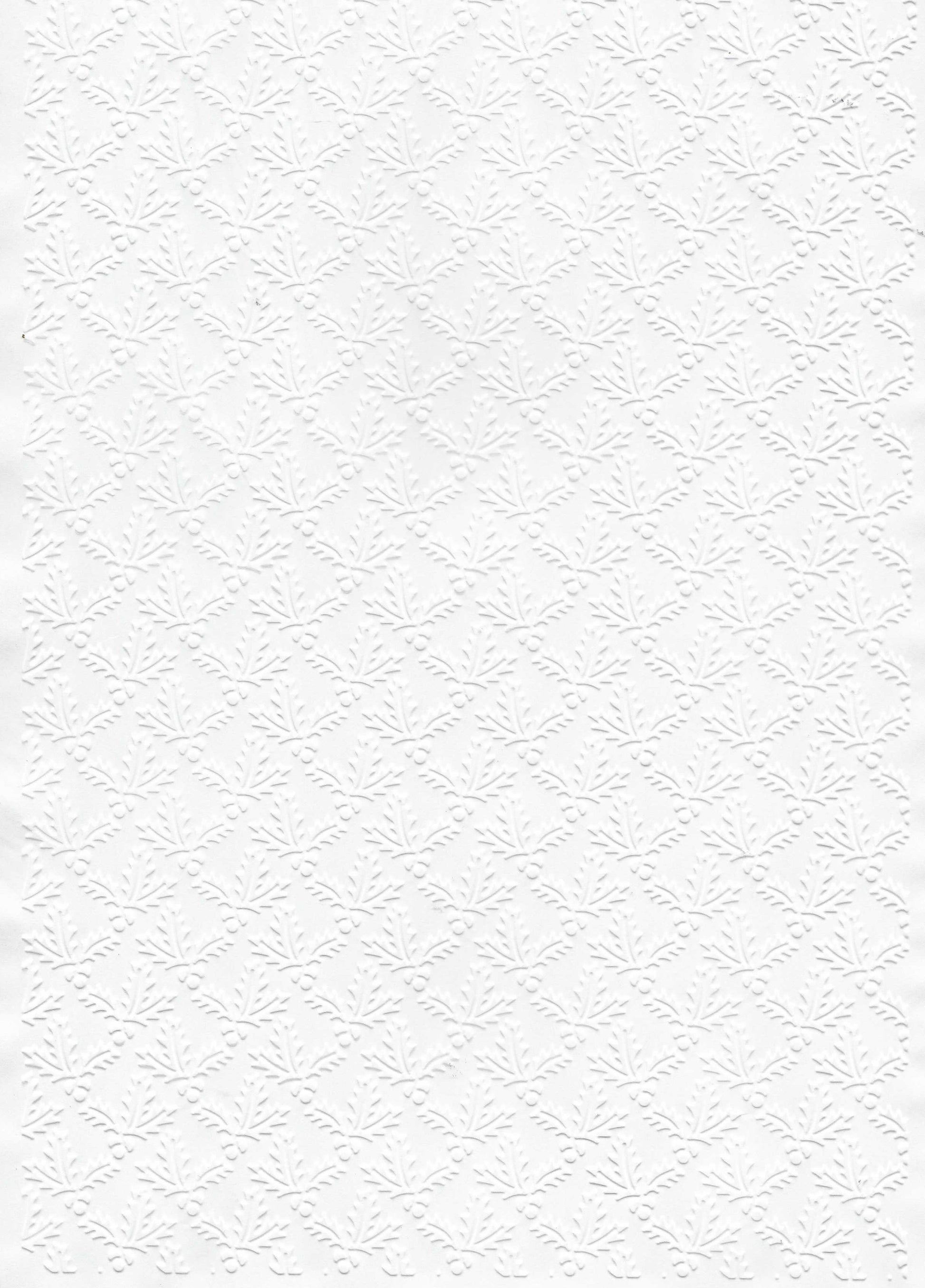 Embossed Card. A4. Leaves. 