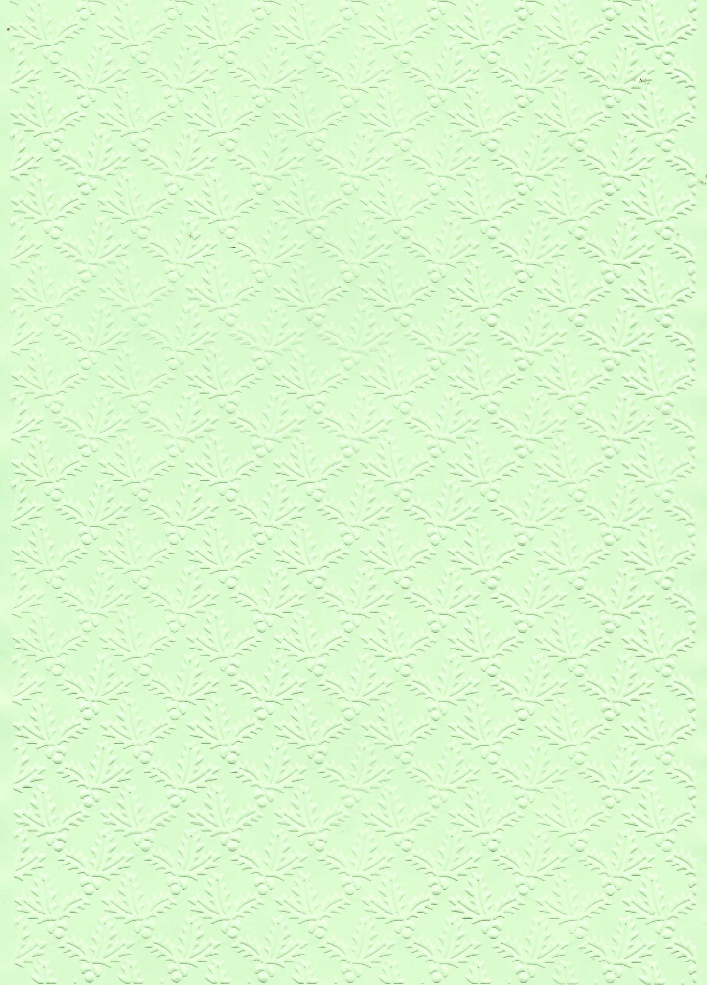 Embossed Card. A4. Leaves. 