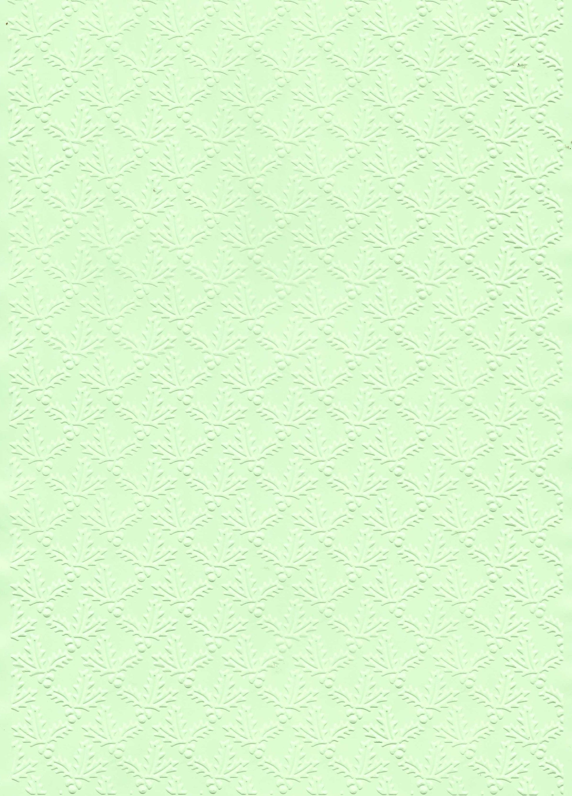 Embossed Card. A4. Leaves. 