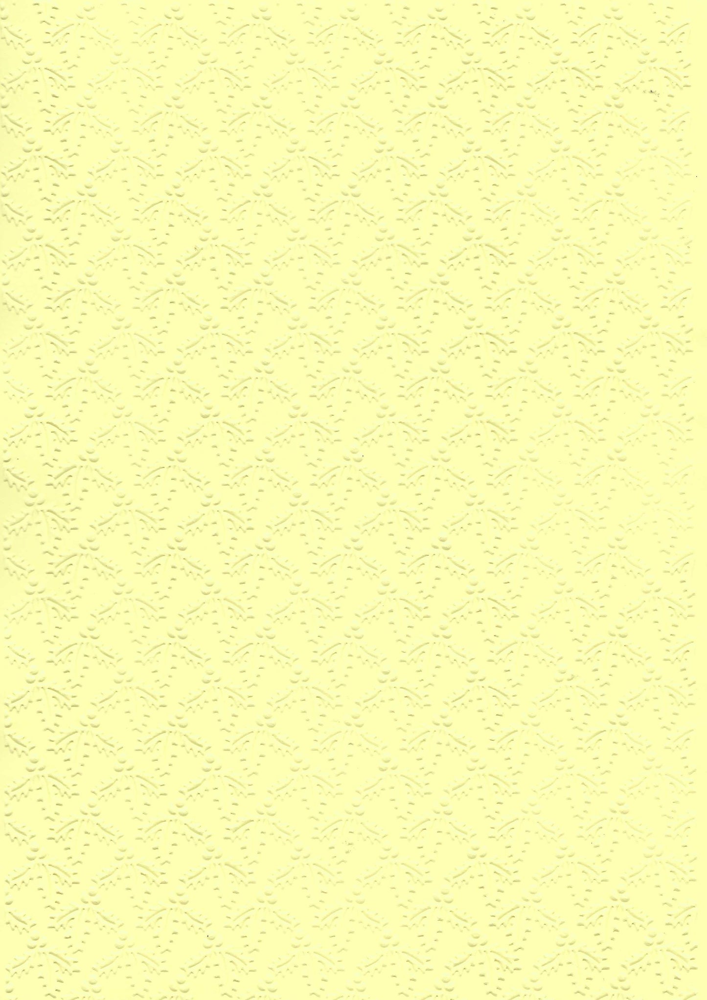 Embossed Card. A4. Leaves. 