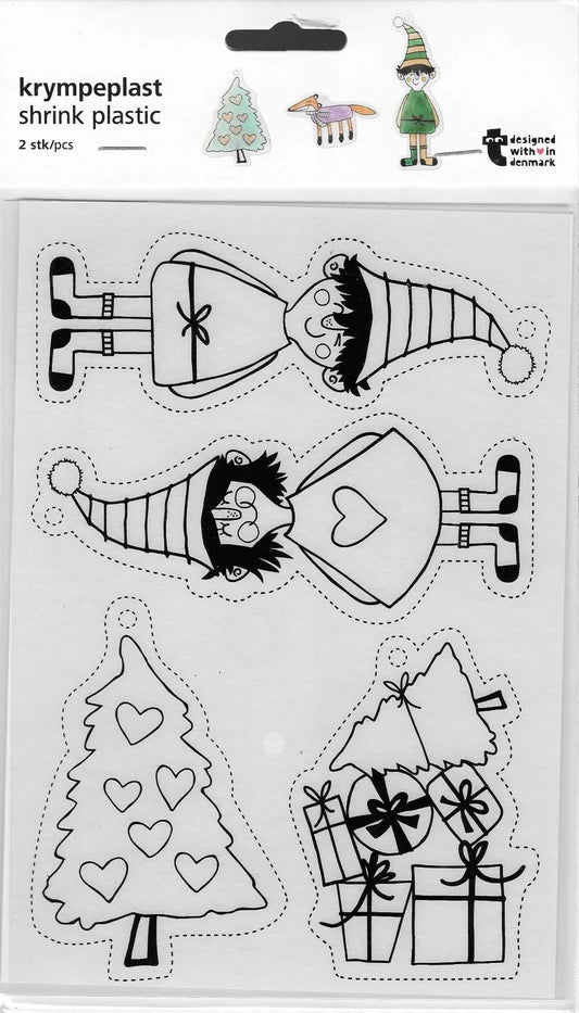 Christmas Designs Heat Shrink Plastic Pack
