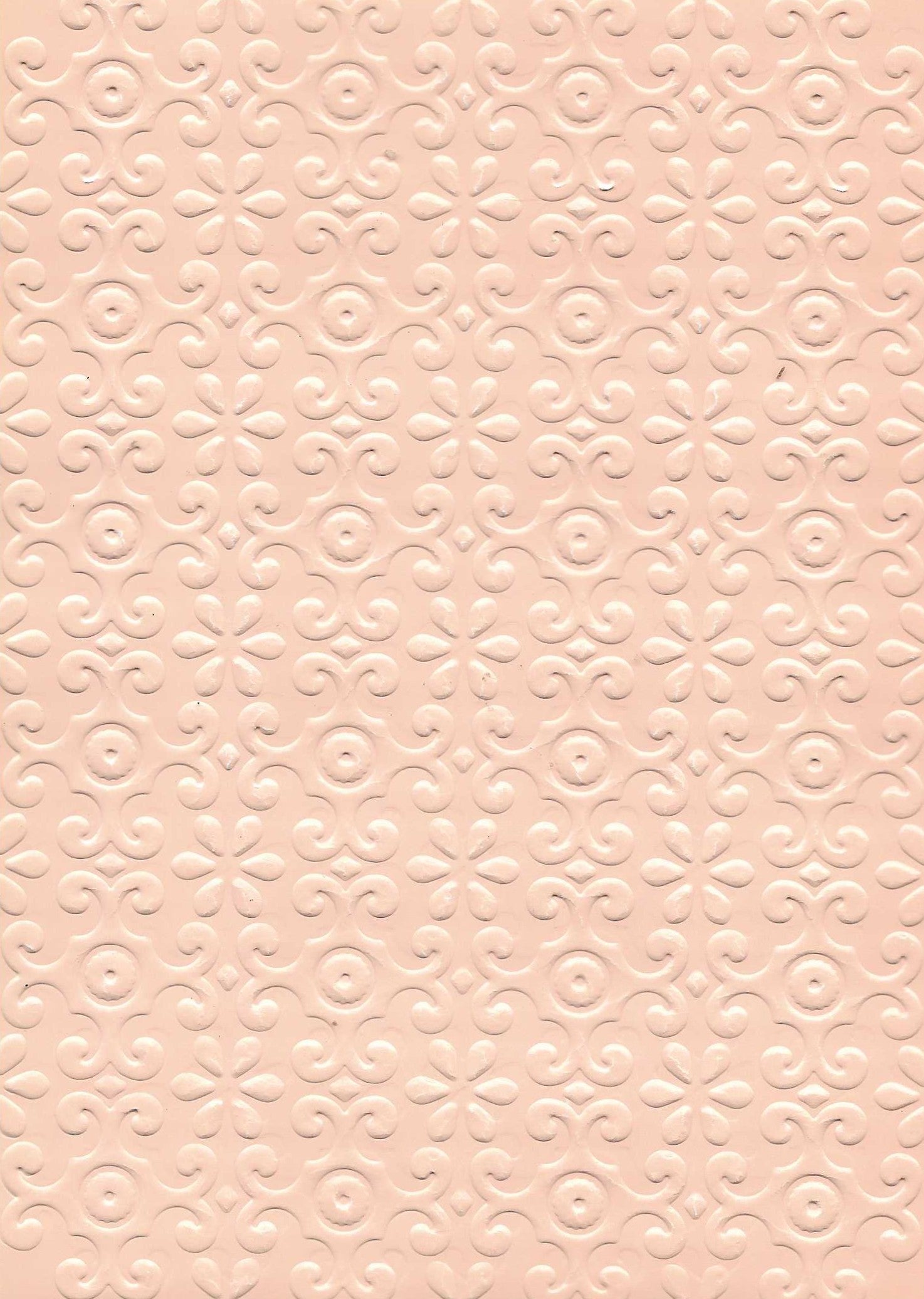 Embossed Card. 5"x7". Abstract. 