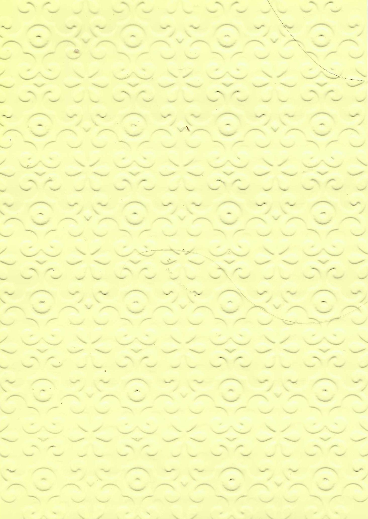 Embossed Card. 5"x7". Abstract. 