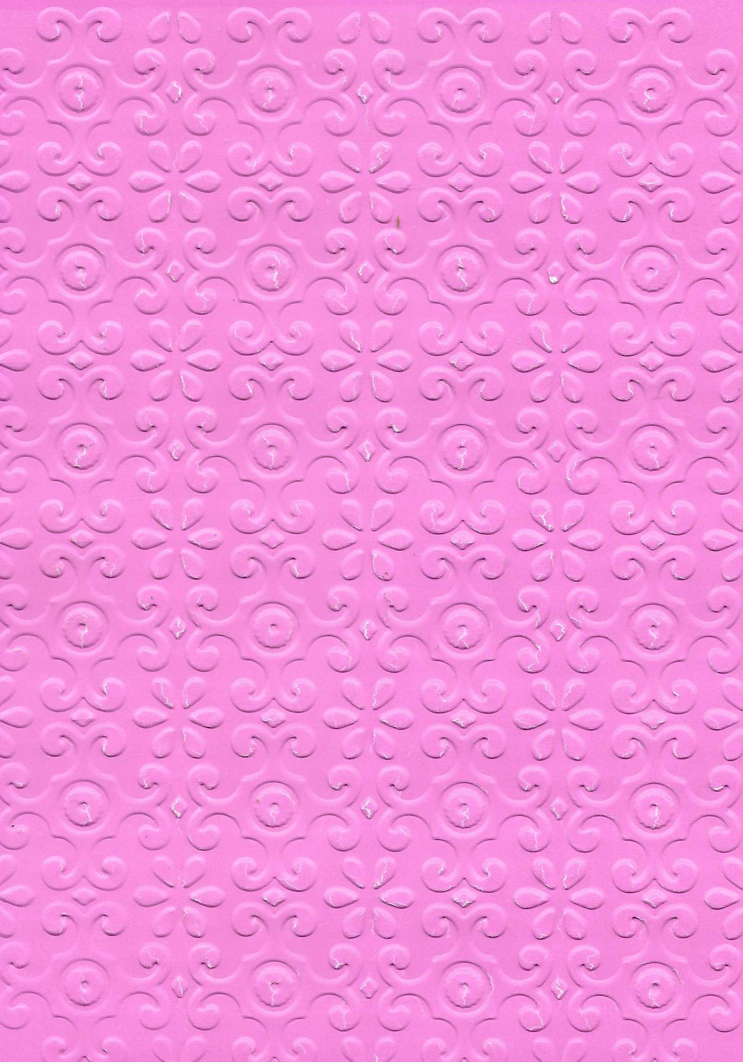 Embossed Card. 5"x7". Abstract. 