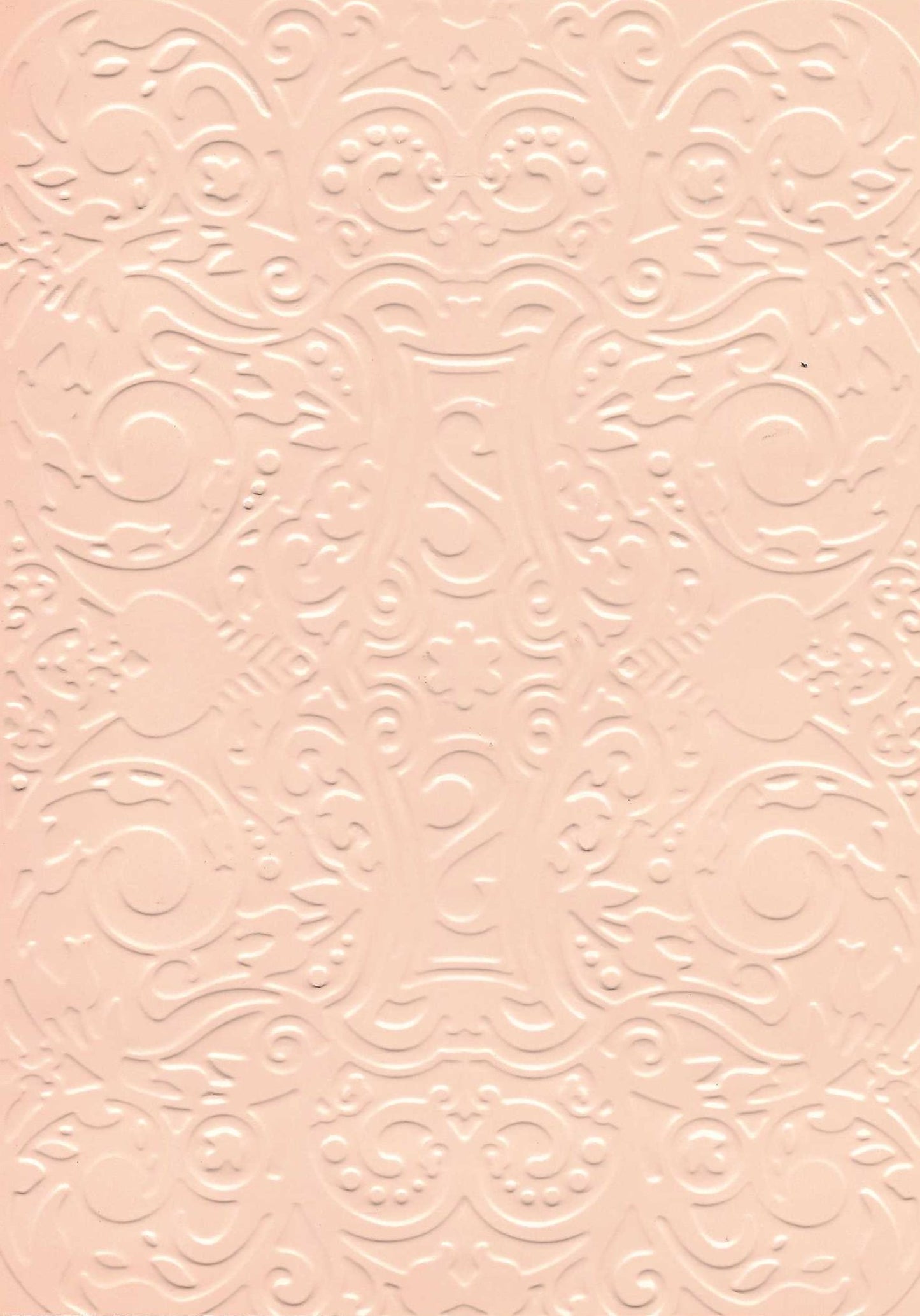 Embossed Card. 5"x7". Abstract.