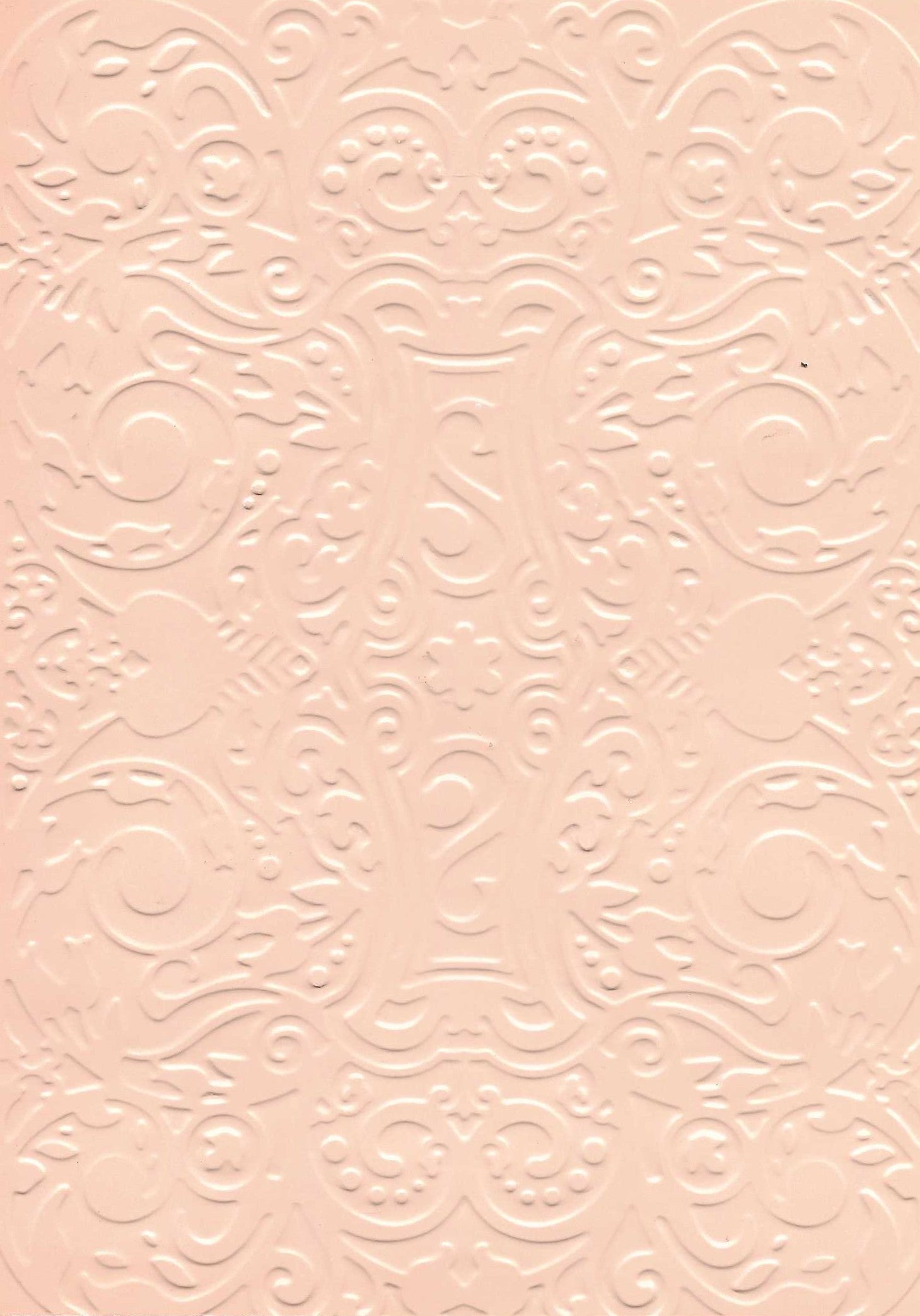 Embossed Card. 5"x7". Abstract.
