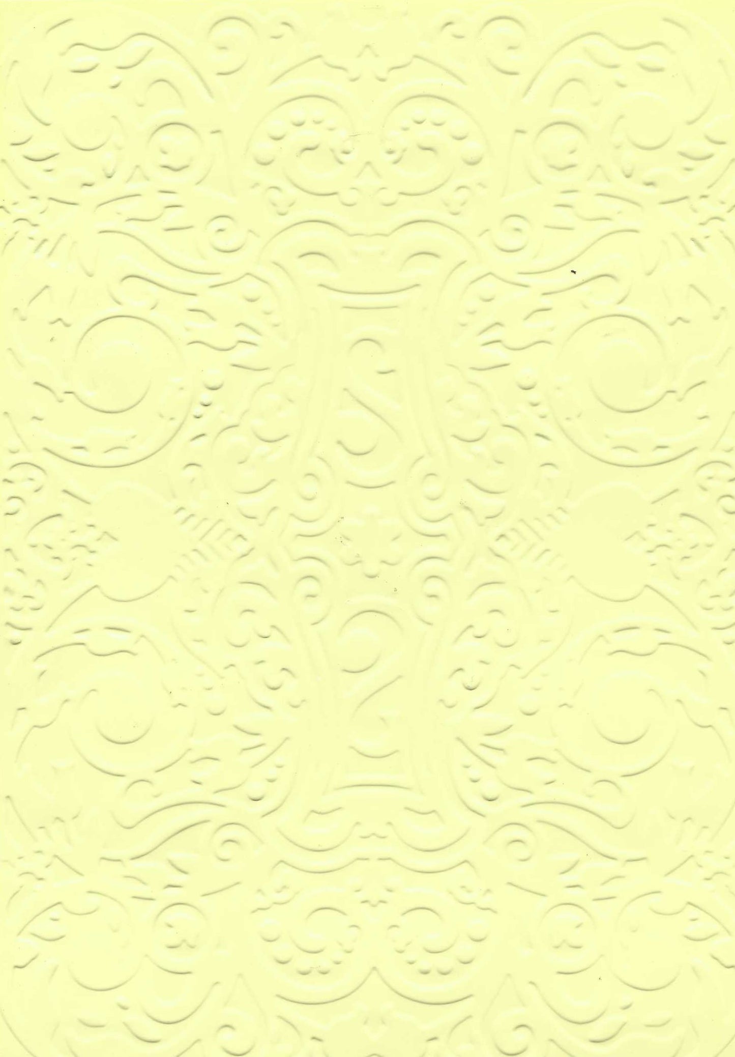 Embossed Card. 5"x7". Abstract.