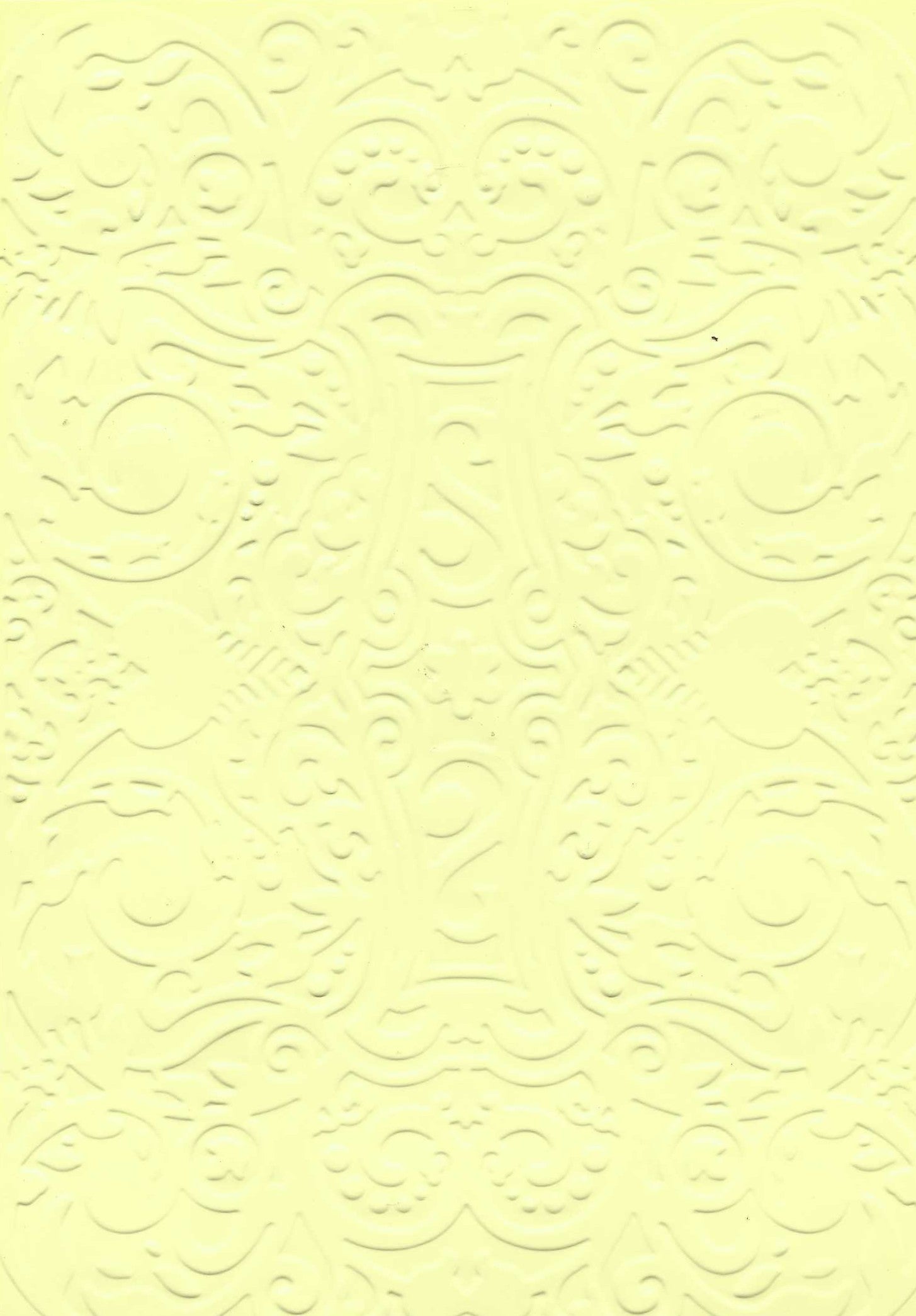 Embossed Card. 5"x7". Abstract.