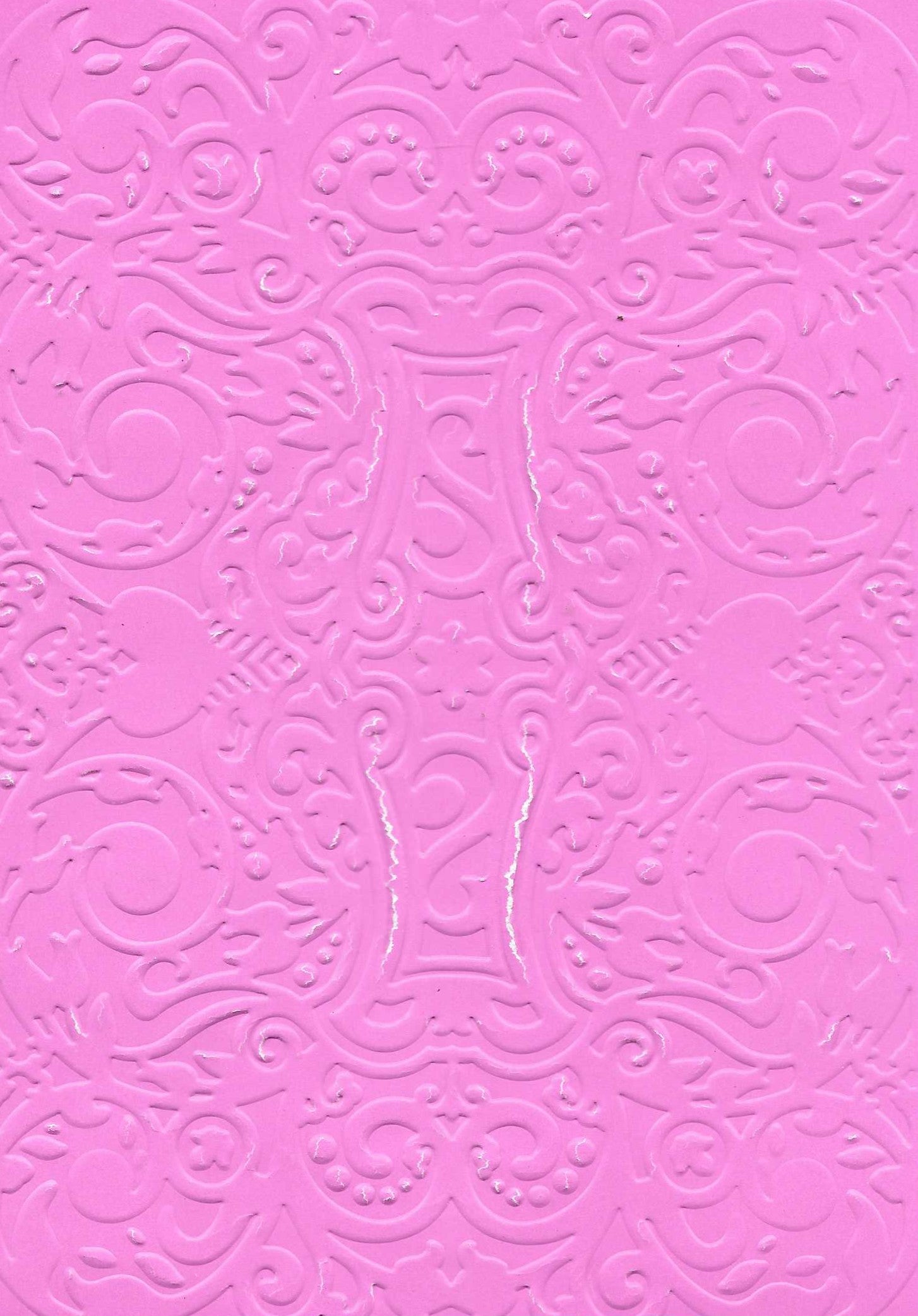 Embossed Card. 5"x7". Abstract.